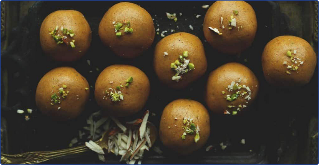 Besan Ladoo - Sugar Free