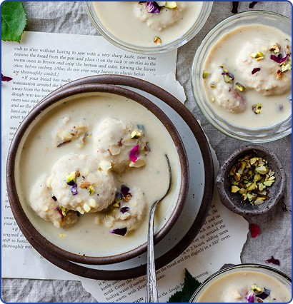 Low-Calorie Rasmalai
