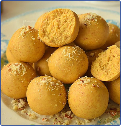 Besan Ladoo - Sugar Free